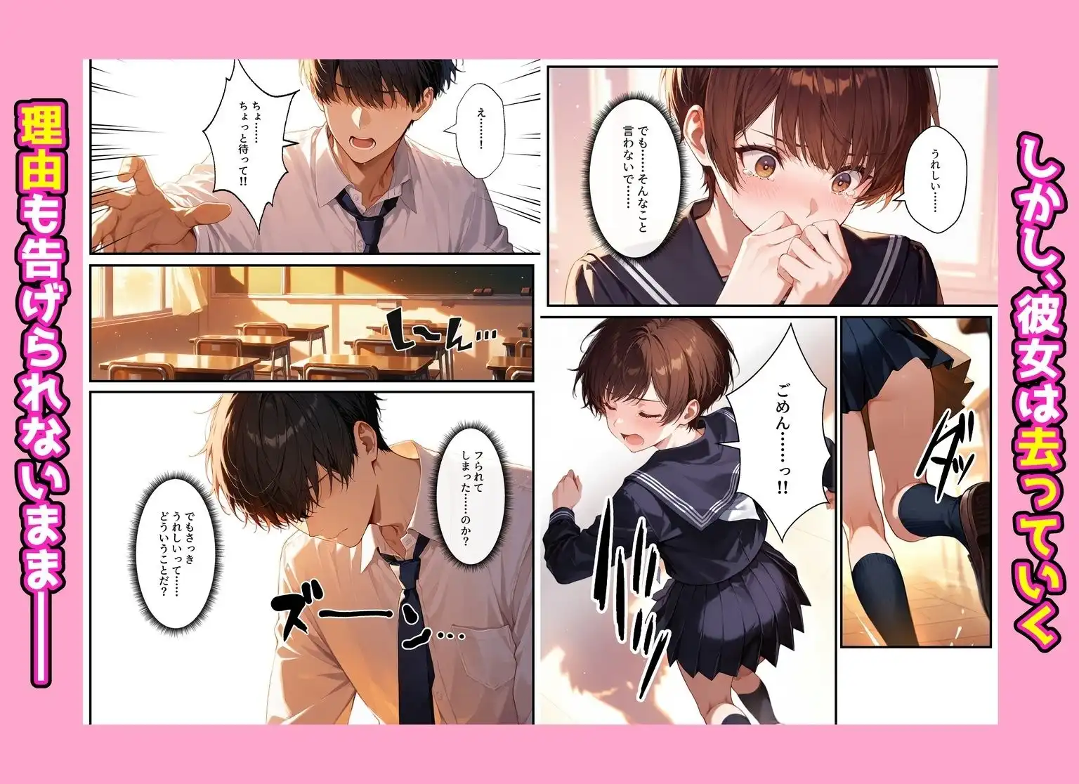 デリヘル呼んだらフられた子と再会して、あまあまなエッチした話 - サンプル2