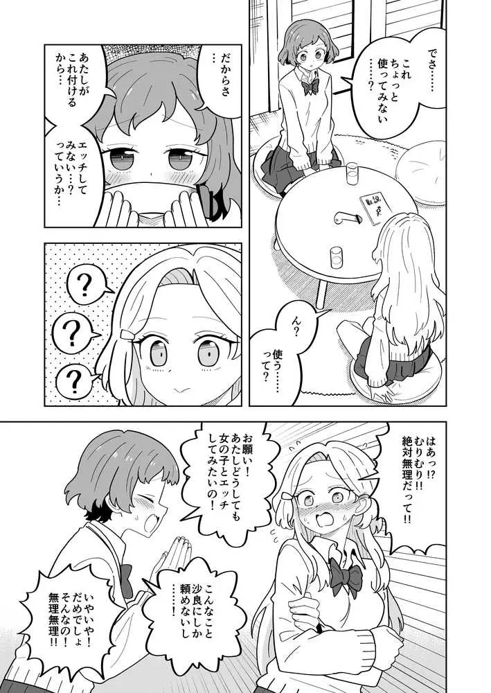 ふたなりアタッチメントで親友とエッチする - ページ12