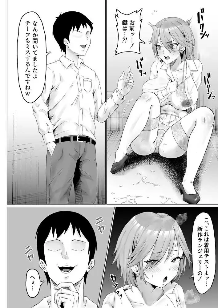 パワハラ女上司、弱みを握られて全裸土下座で服従する - ページ10