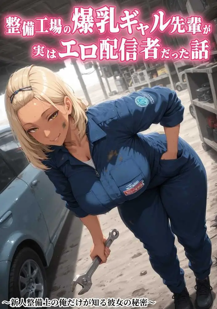 整備工場の爆乳ギャル先輩が実はエロ配信者だった話 〜新人整備士の俺だけが知る彼女の秘密〜 - ページ04