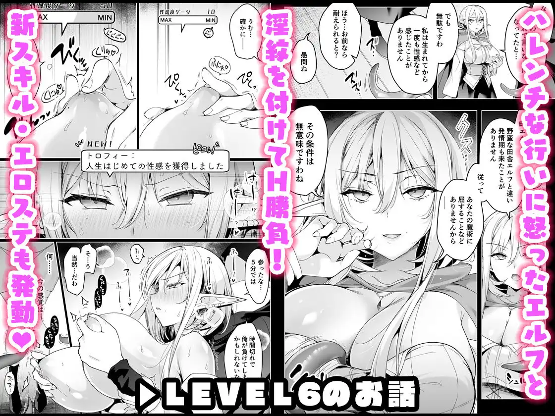 エルフに淫紋を付ける本 LEVEL:5〜8 総集編