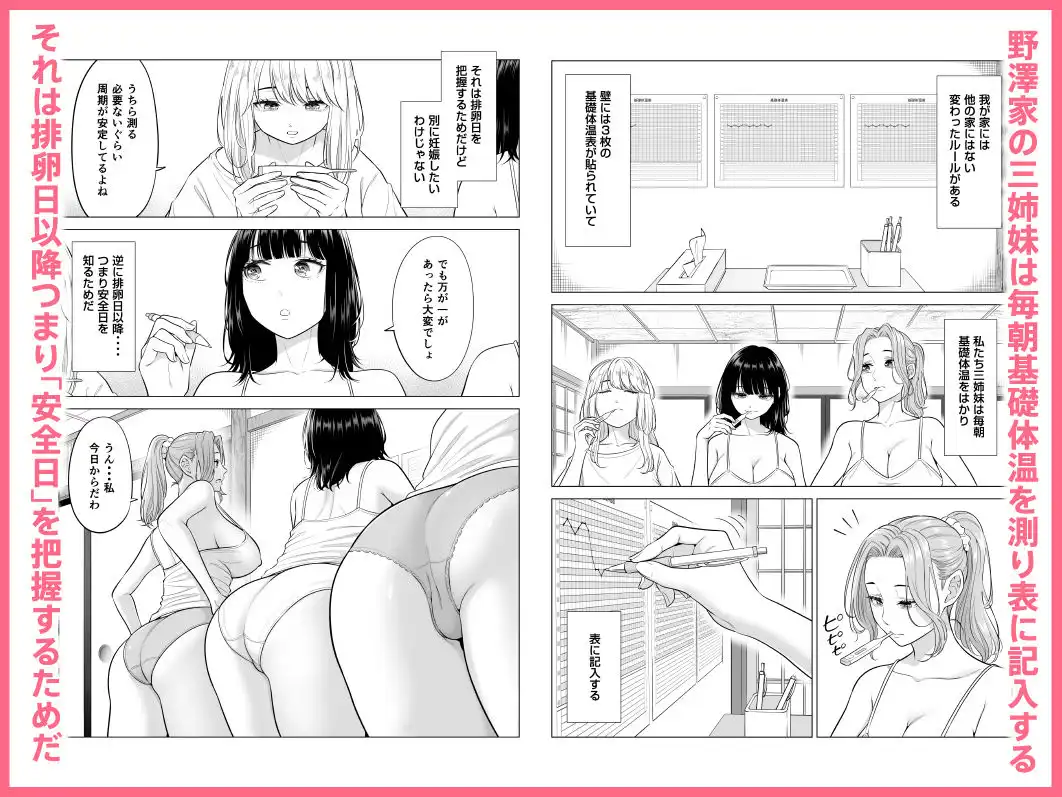 お義父さんの性欲処理は私たち三姉妹のもちまわりっ - サンプル2