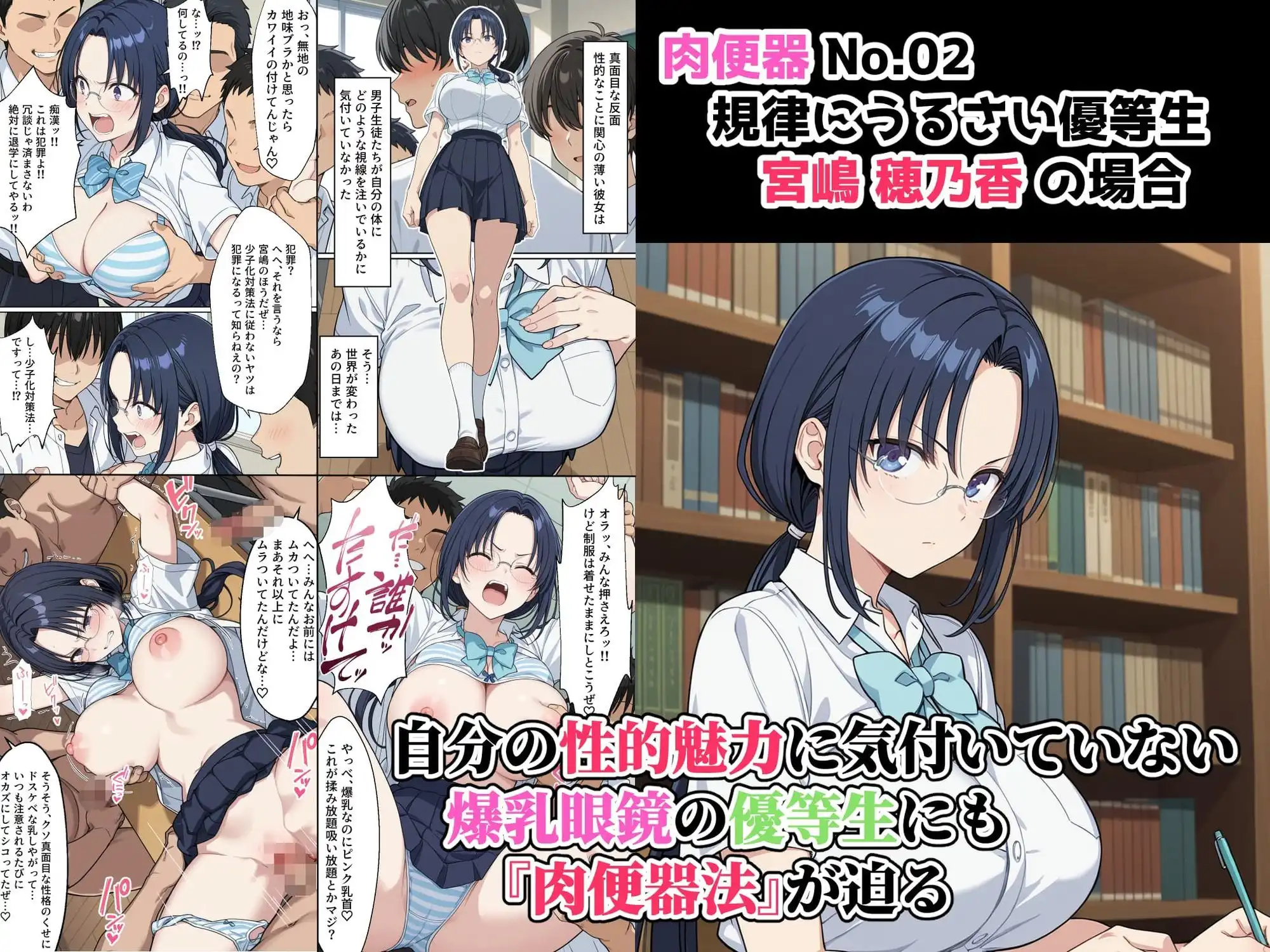 肉便器法の成立した世界で〜校内の好きな美少女を選んで肉便器にできる世界〜 - サンプル4