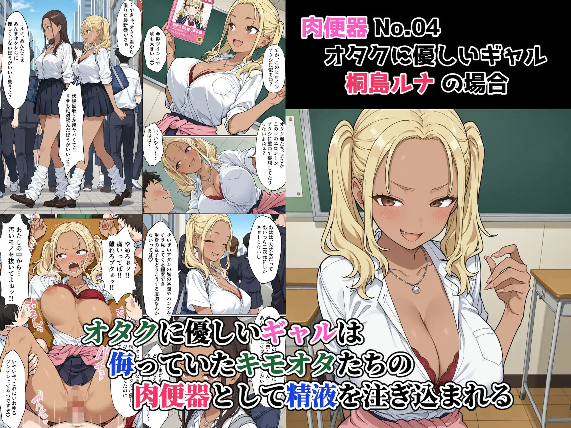 肉便器法の成立した世界で〜校内の好きな美少女を選んで肉便器にできる世界〜 - サンプル8