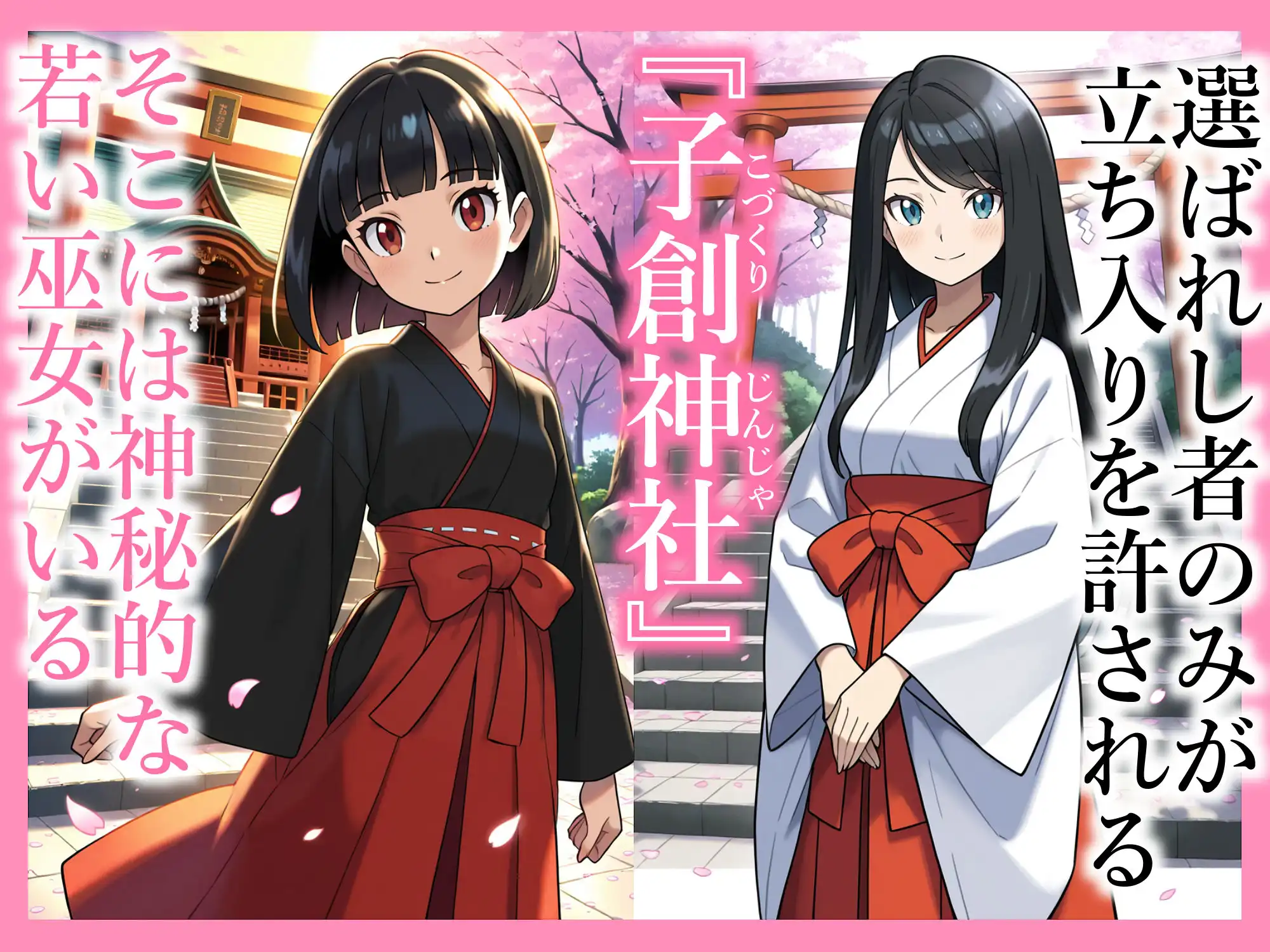 秘境神社の巫女【親子丼種付け物語】総集編 - サンプル2