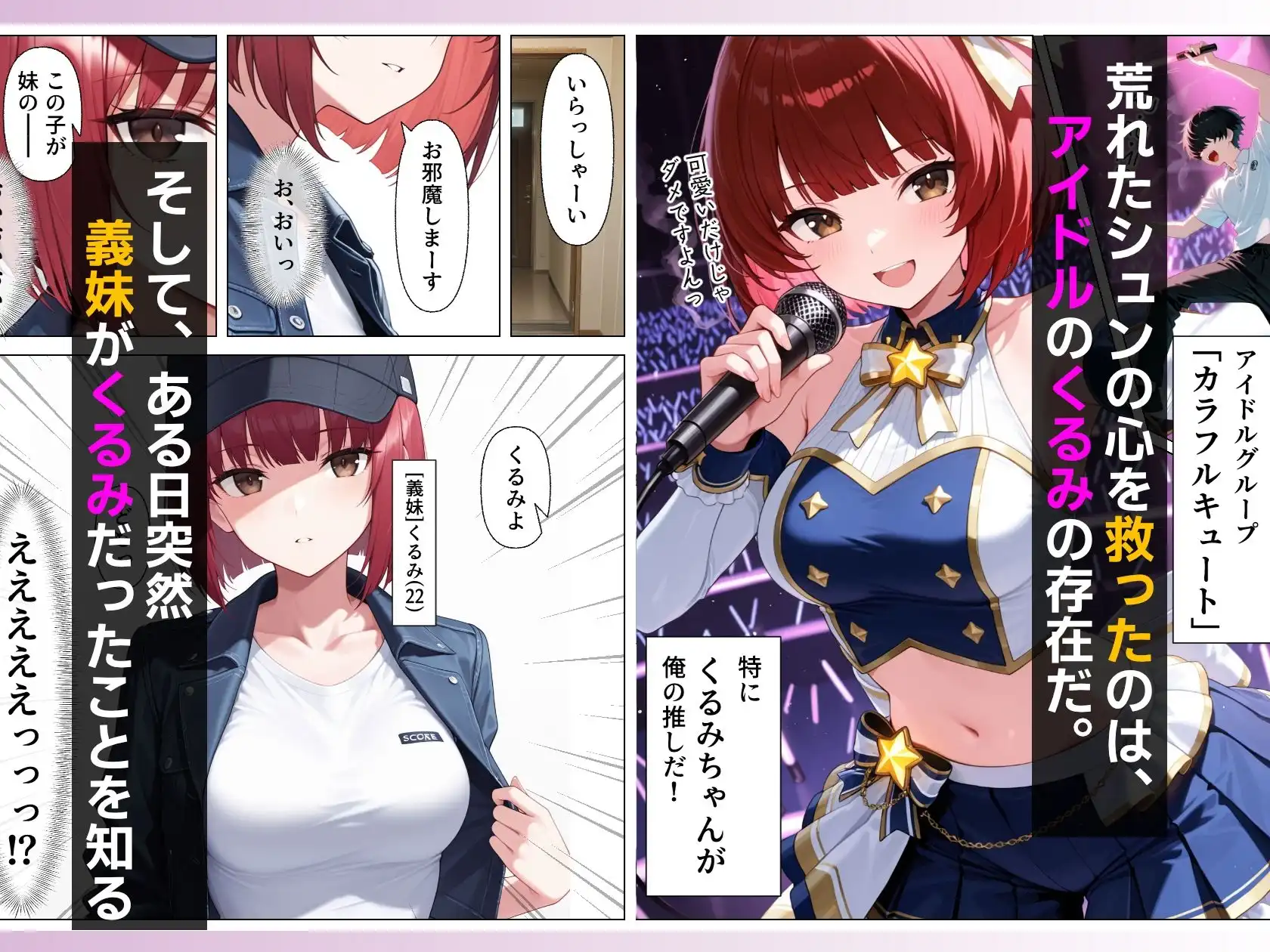 推しのアイドルは義妹??理性崩壊の禁断背徳セックス - サンプル1