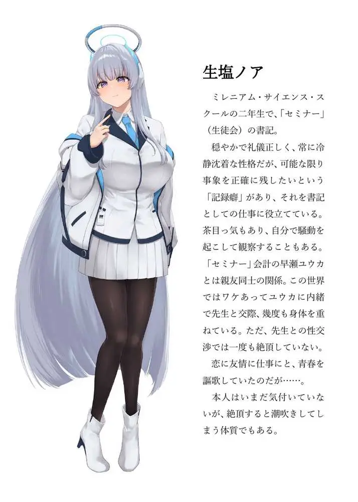 【ブルアカNTR】ノア完堕ち 〜先生の彼女が用務員に寝取られ〜 - ページ02