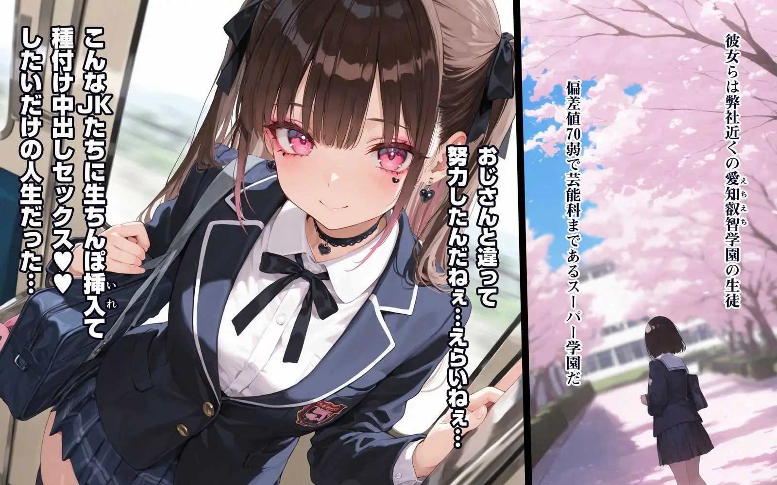 2年H組裏JKフーゾクやってま〜す☆【えちえち学園 愛乳祭】 - ページ07