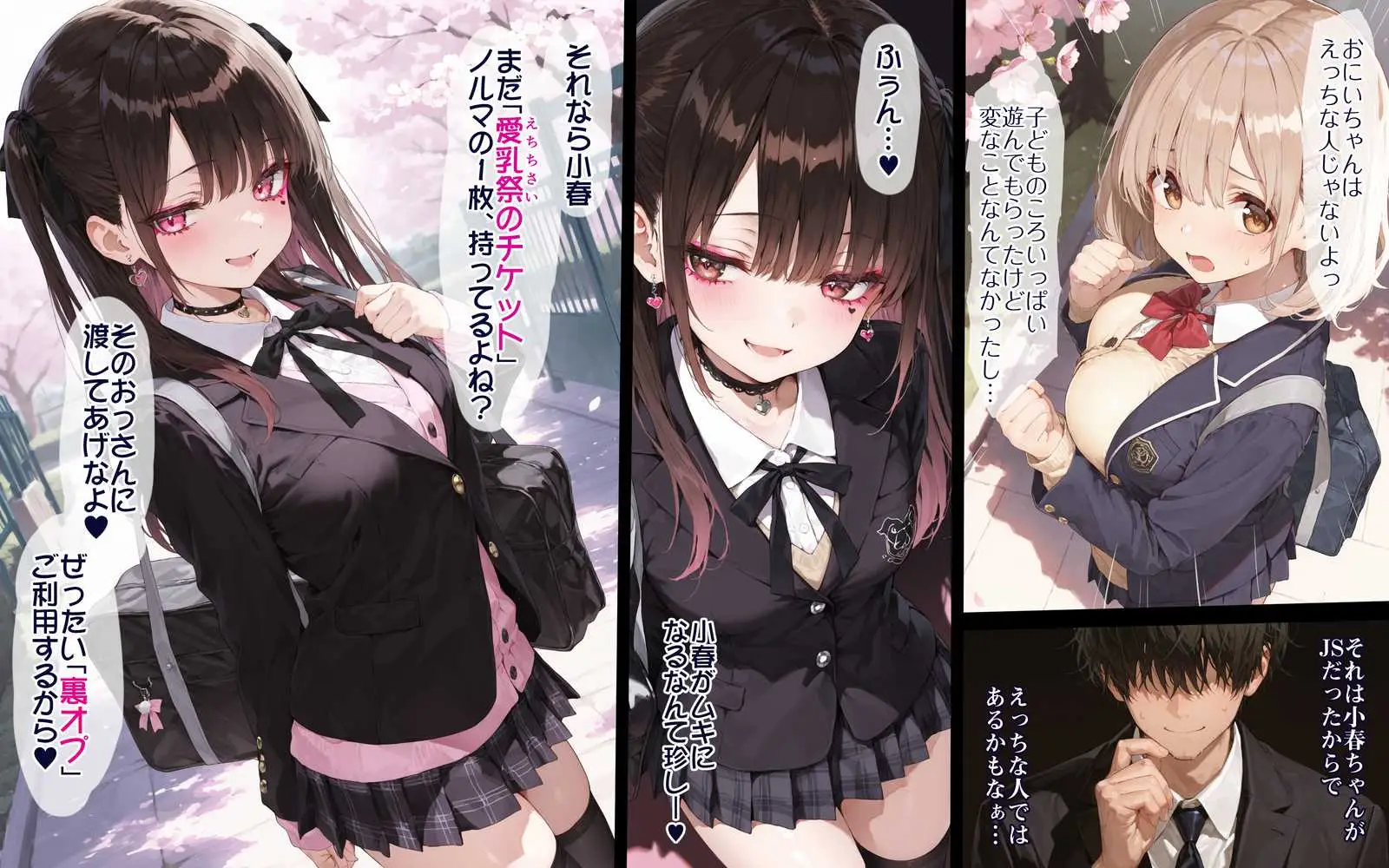 2年H組裏JKフーゾクやってま〜す☆【えちえち学園 愛乳祭】 - ページ16