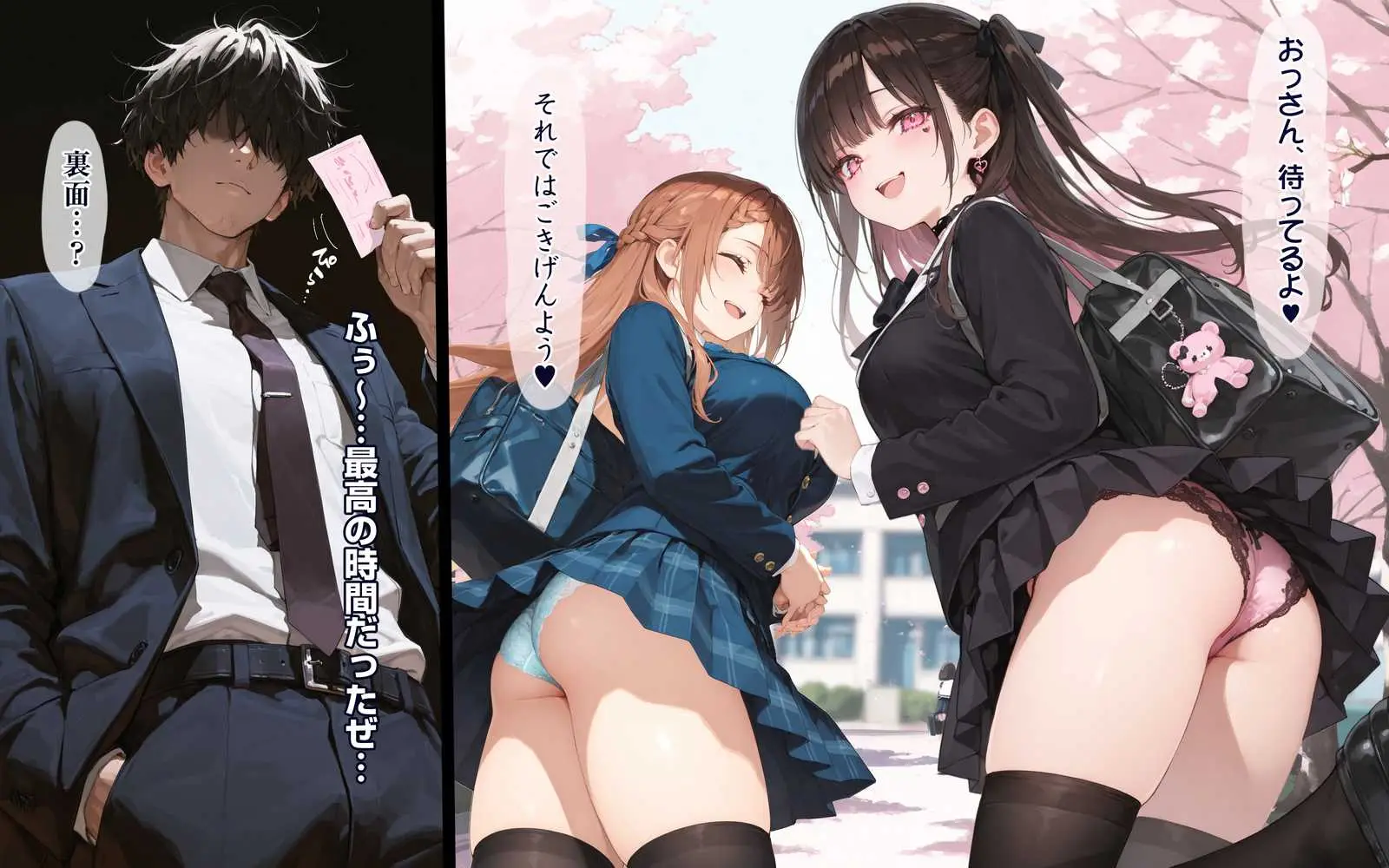 2年H組裏JKフーゾクやってま〜す☆【えちえち学園 愛乳祭】 - ページ19