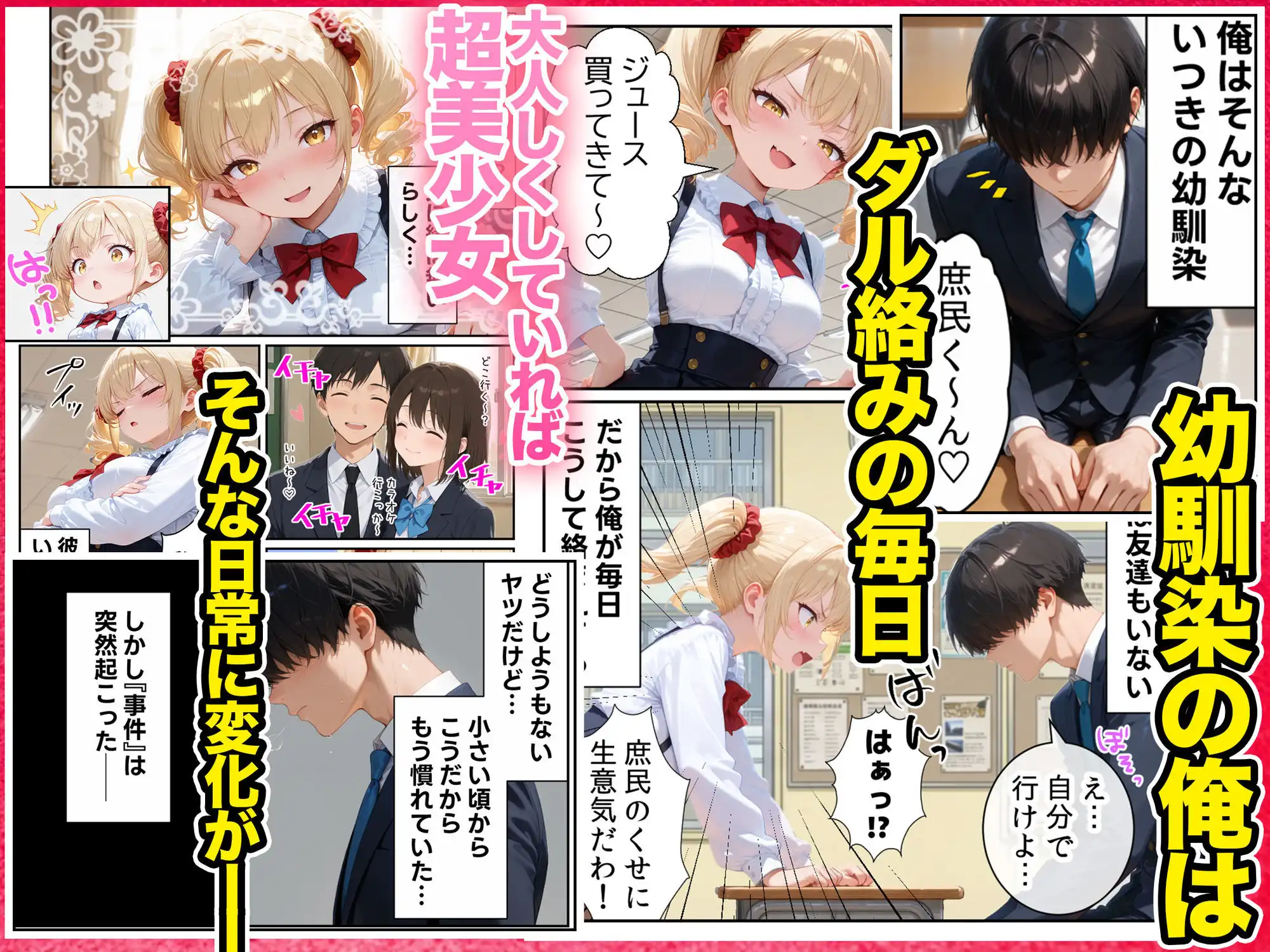 庶民をバカにしてた没落令嬢の幼馴染を俺だけのメイドに調教した話〜前編〜