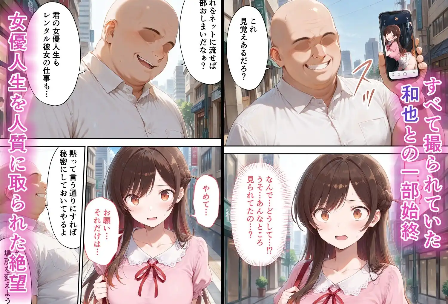 弱みを握られた俺の彼女が寝取られ堕ちるまで 千鶴編 - サンプル2