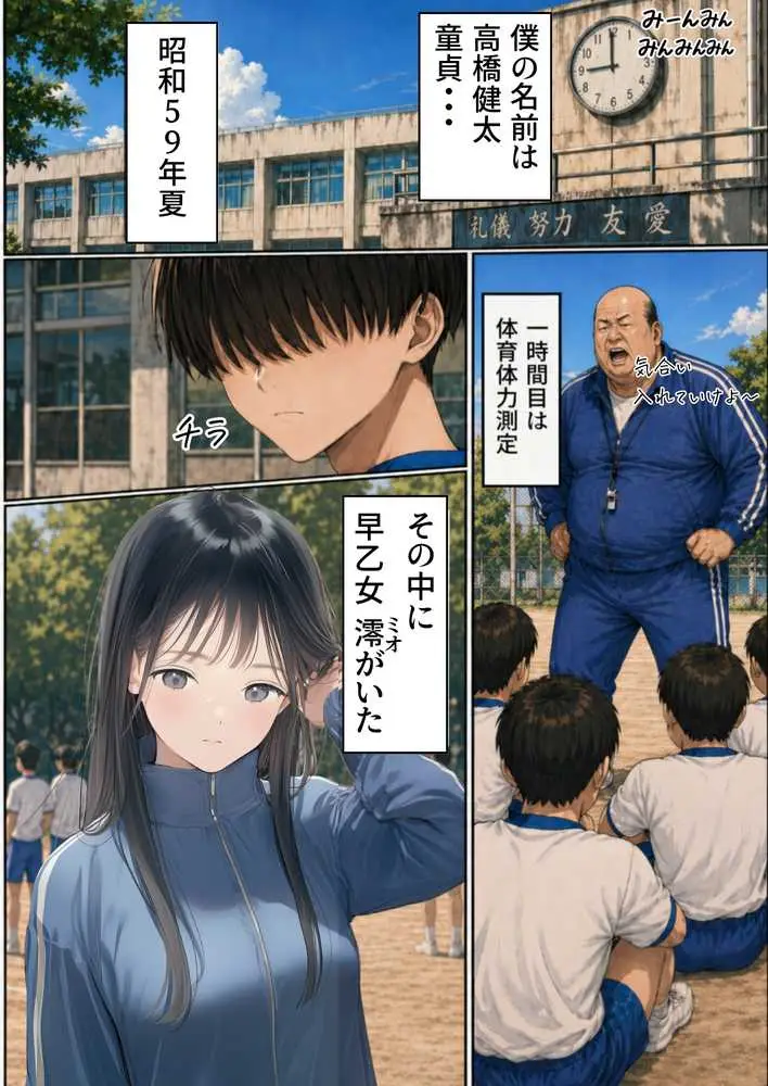 【昭和編】想いを寄せていたクラスメイトが中年メタボ教師（BMI40）と肉体関係だった件 - ページ04