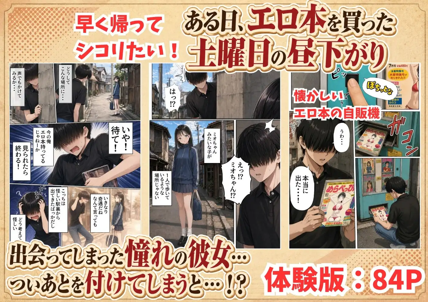 【昭和編】想いを寄せていたクラスメイトが中年メタボ教師（BMI40）と肉体関係だった件