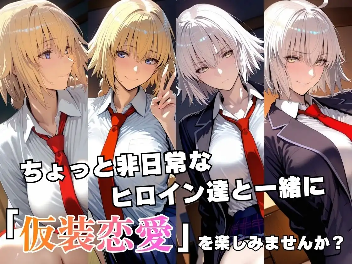 仮装恋愛-ジャ○ヌダルク&ジャ○ヌオルタ編- - サンプル2