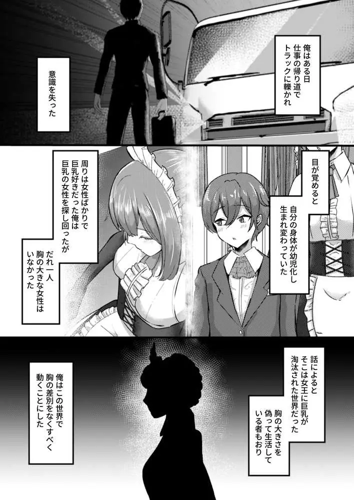 貧乳ユートピアの隠れ巨乳2 〜禁制爆乳バレから始まる王子専属Wメイド種付け教育〜 - ページ11