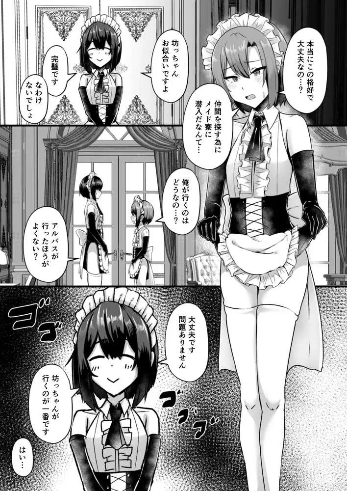 貧乳ユートピアの隠れ巨乳2 〜禁制爆乳バレから始まる王子専属Wメイド種付け教育〜 - ページ12
