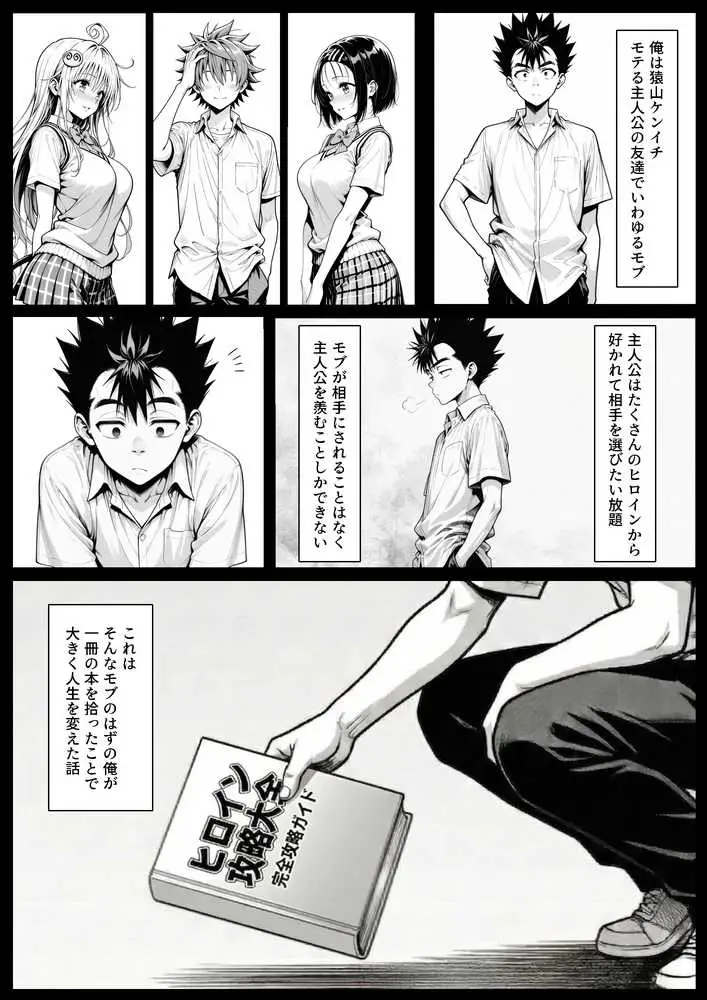 攻略本を手に入れた猿山が主人公になりました - ページ01