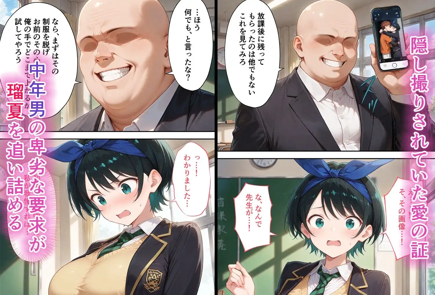 弱みを握られた俺の彼女が寝取られ堕ちるまで 瑠夏編 - サンプル2