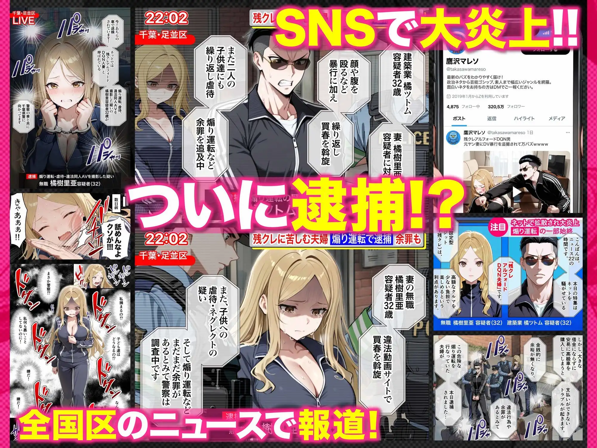 残クレアルフォード元ヤン人妻(32歳3人子持ちママ)NTR PART3(SNSバズチャレンジ編) - サンプル6