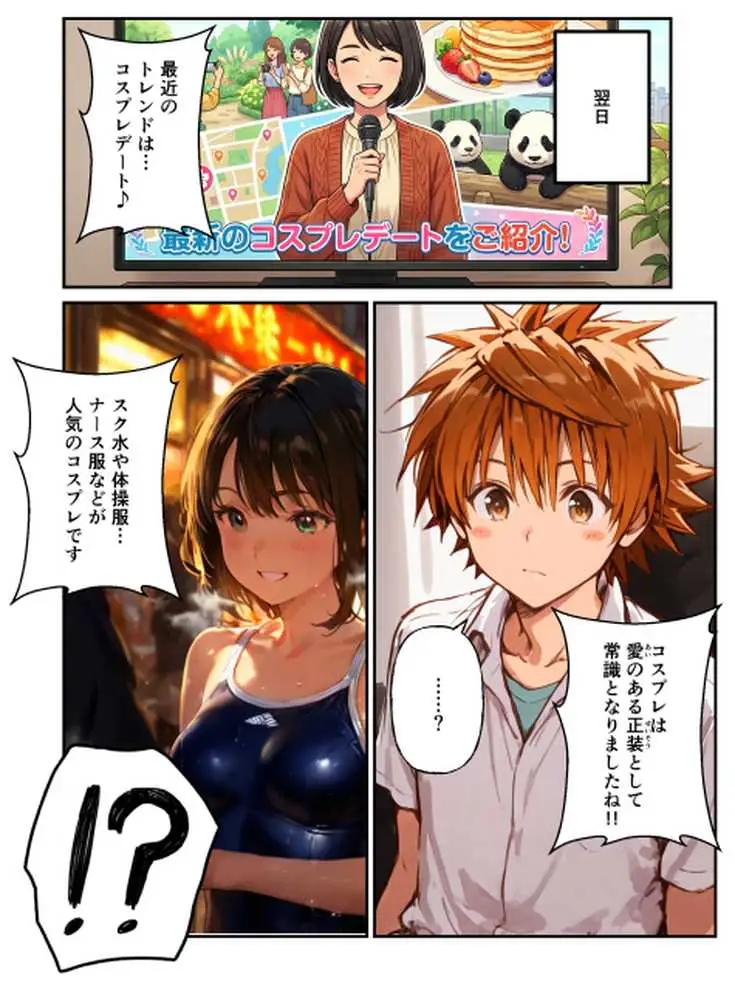 常識改変コスプレハーレムで即ハメ・即中出しが止まらない! - ページ13