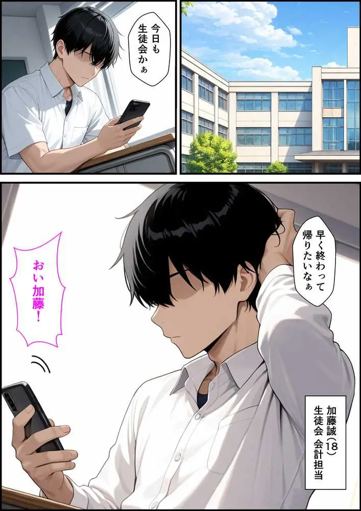ボーイッシュ生徒会長の弱みを握って強●セックスしたらメス堕ちした話 - ページ01