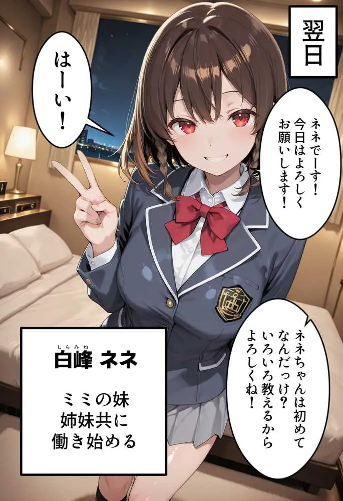 制服エンジェル 〜秘密のバイトでJ●姉妹が堕ちる話〜 - ページ24