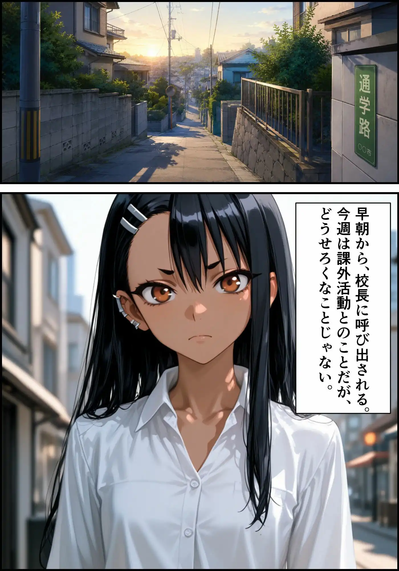 ［漫画仕立て］センパイを守るために校長に抱かれてます 第四話
