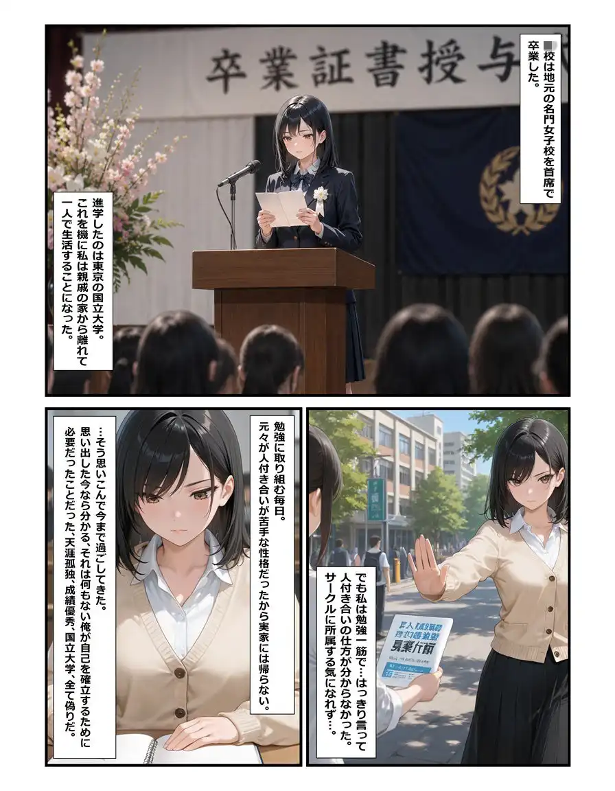 元男の美人女子大生、メス堕ち余裕でした。〜男のプライドをパパ活の快楽で溶かされて〜 - サンプル6