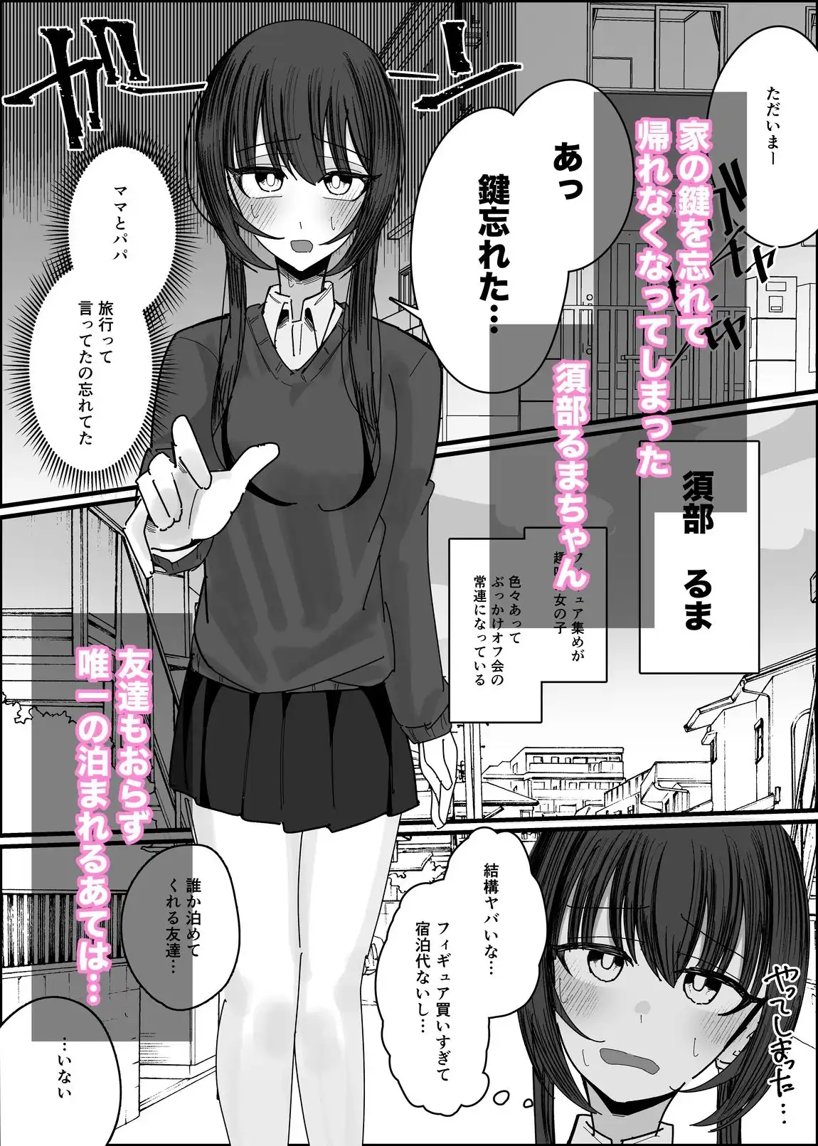 ぶっかけオフ会参加希望〜お泊り編1泊目〜 - サンプル1