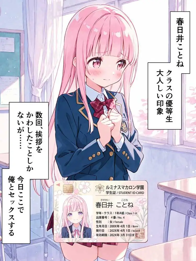 孕ませ係は僕一人!? 学園の処女たちと合法種付け放題! - ページ01