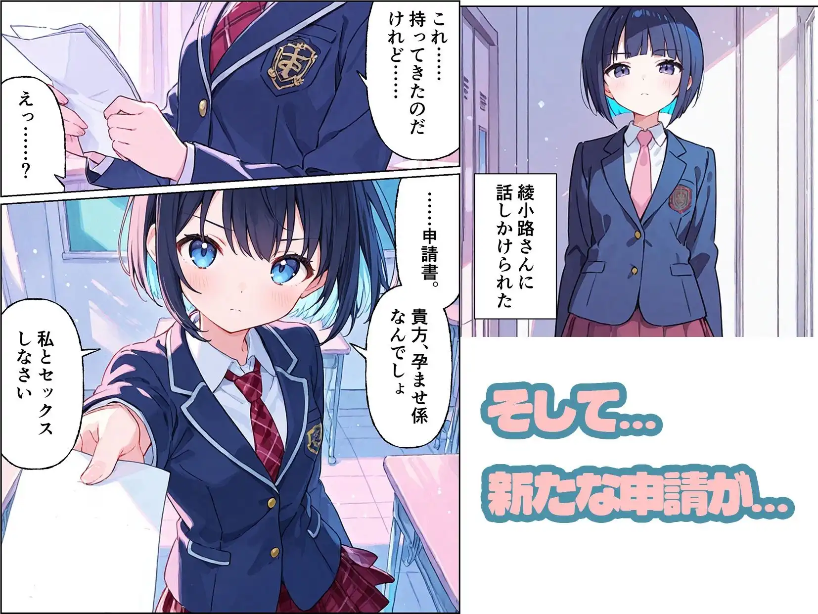 孕ませ係は僕一人!? 学園の処女たちと合法種付け放題! - サンプル4