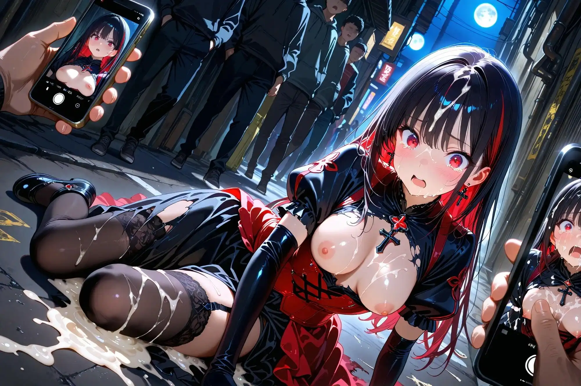 敗北魔法少女は種付けおじさんにお持ち帰りされました vol.3 シャドウ・インフェルナ編 - サンプル2