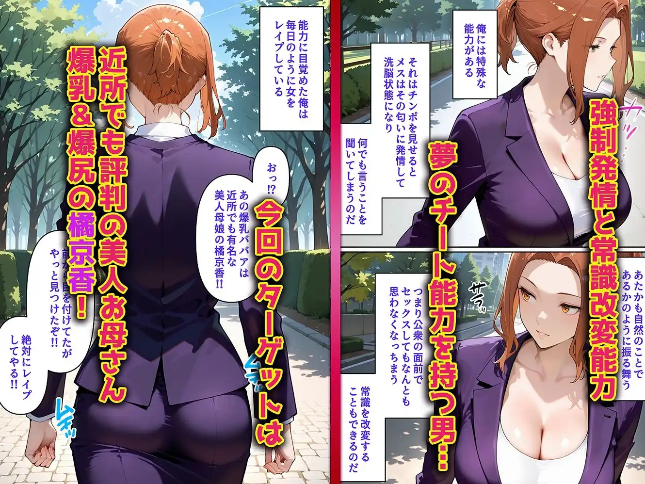 母娘姦 橘親子編 - サンプル1