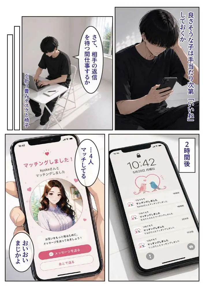 物を捨てたらマチアプ無双した件vol.1 〜ミニマリストの部屋には何もない。女の子と二人きりになったら、もうやることはひとつだよね?〜 - ページ11
