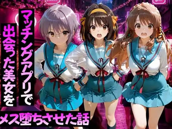 マッチングアプリで出会った美女をメス堕ちさせた話 涼○ハルヒの憂鬱編