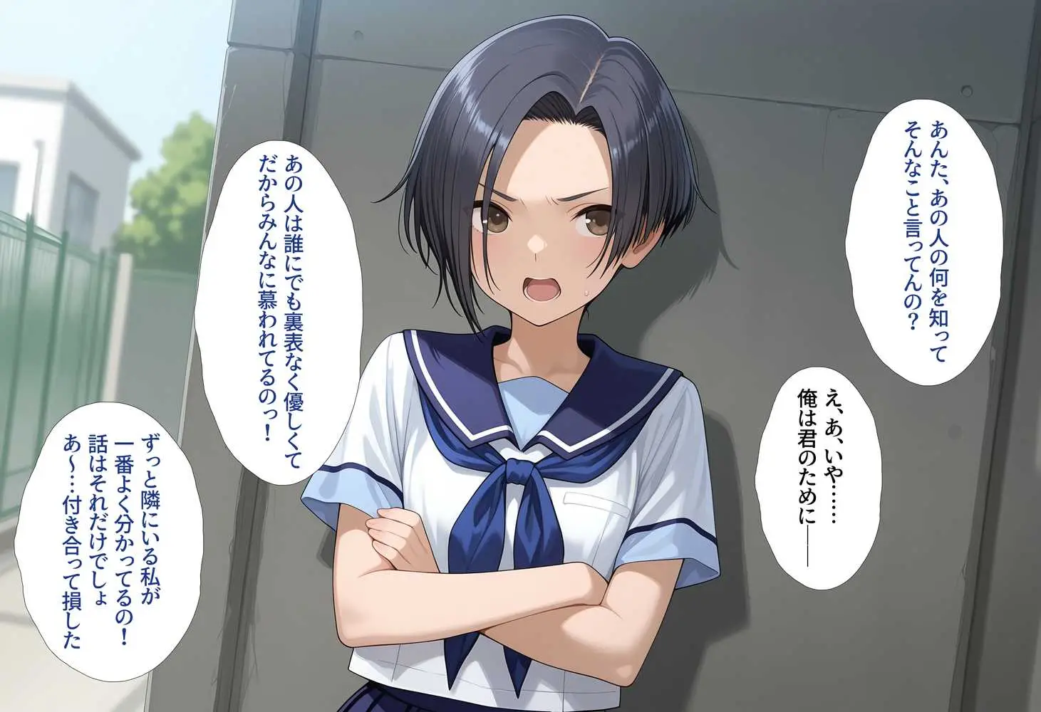 好感度強奪!あいつの彼女候補は全部俺のオナホ - ページ22