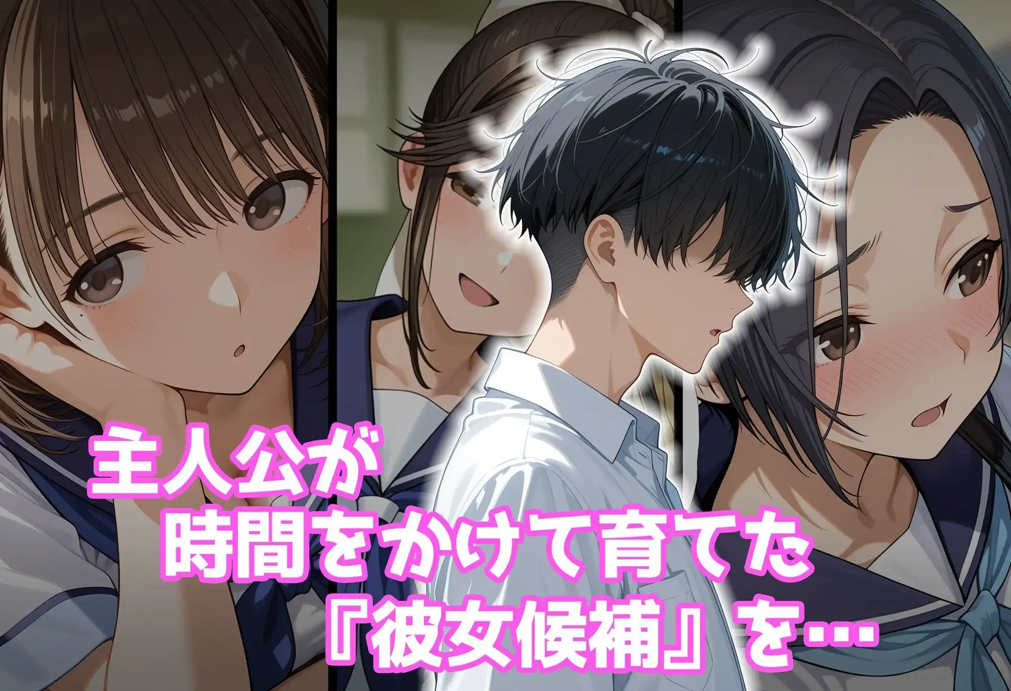 好感度強奪!あいつの彼女候補は全部俺のオナホ - サンプル2