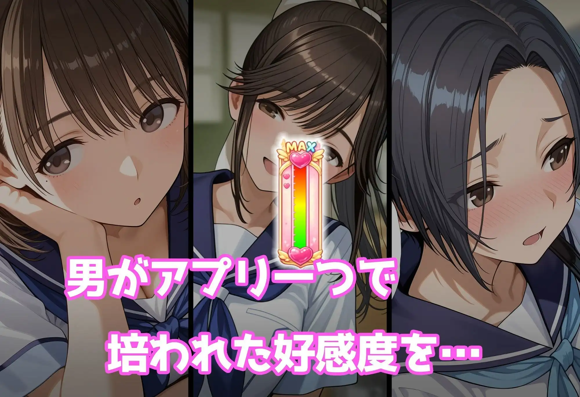 好感度強奪!あいつの彼女候補は全部俺のオナホ - サンプル3