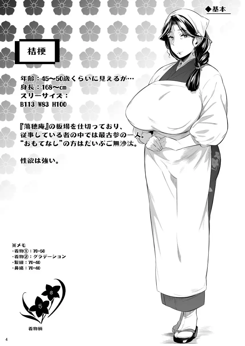 おしながき〜桔梗〜 - サンプル2