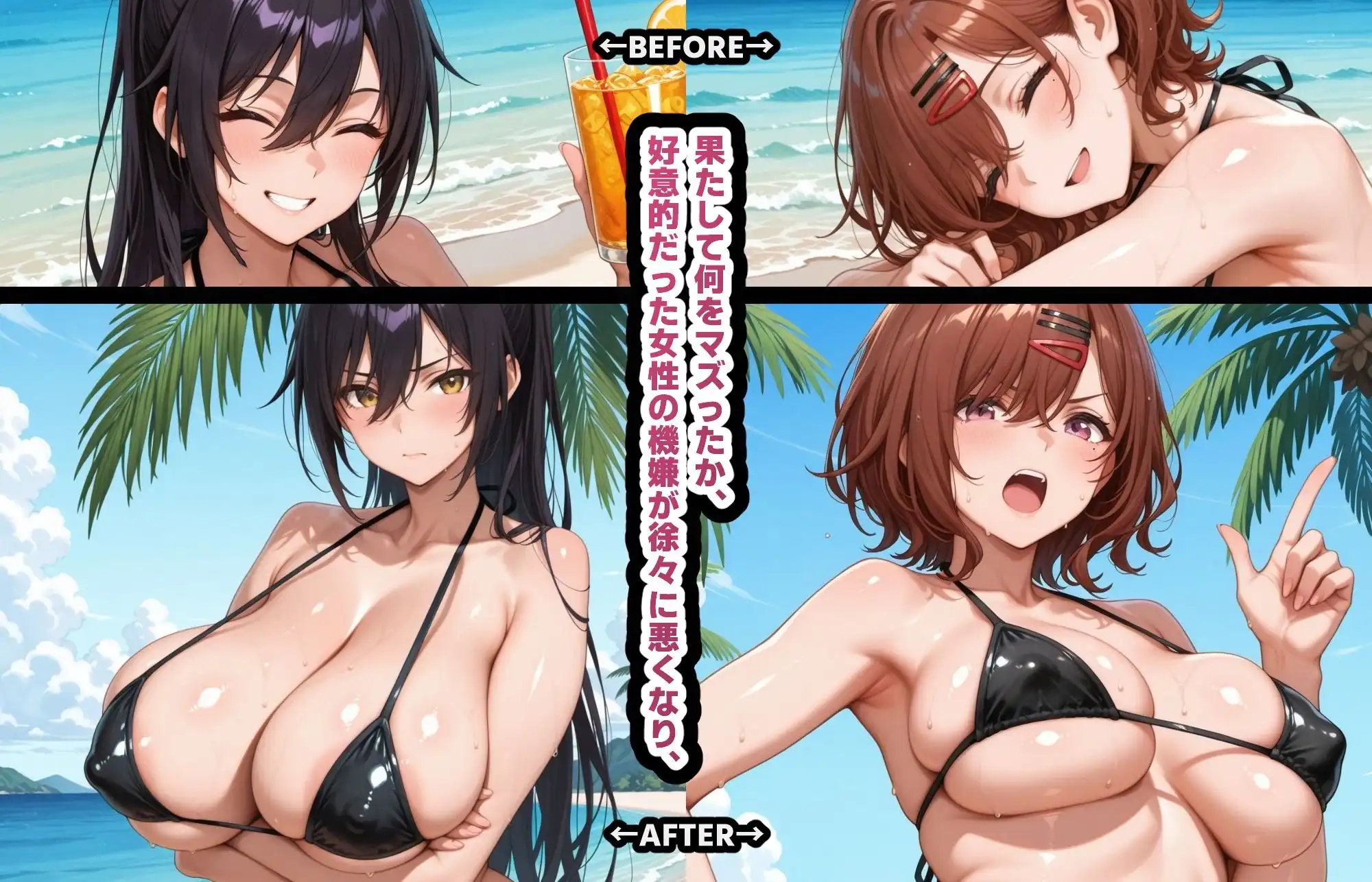 メチャクチャに嫌われてからのレ●プが一番気持ち良いから。【円香&咲耶】 - サンプル1