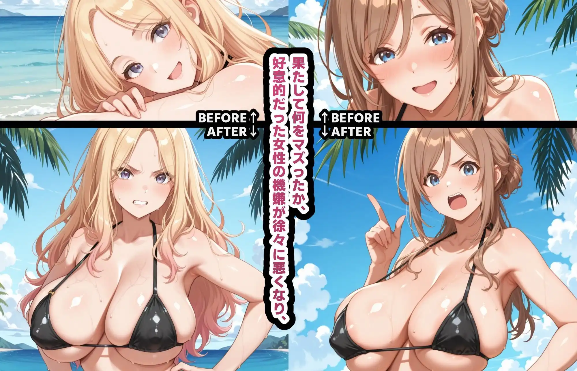 メチャクチャに嫌われてからのレ●プが一番気持ち良いから。【星南&莉波】 - サンプル1