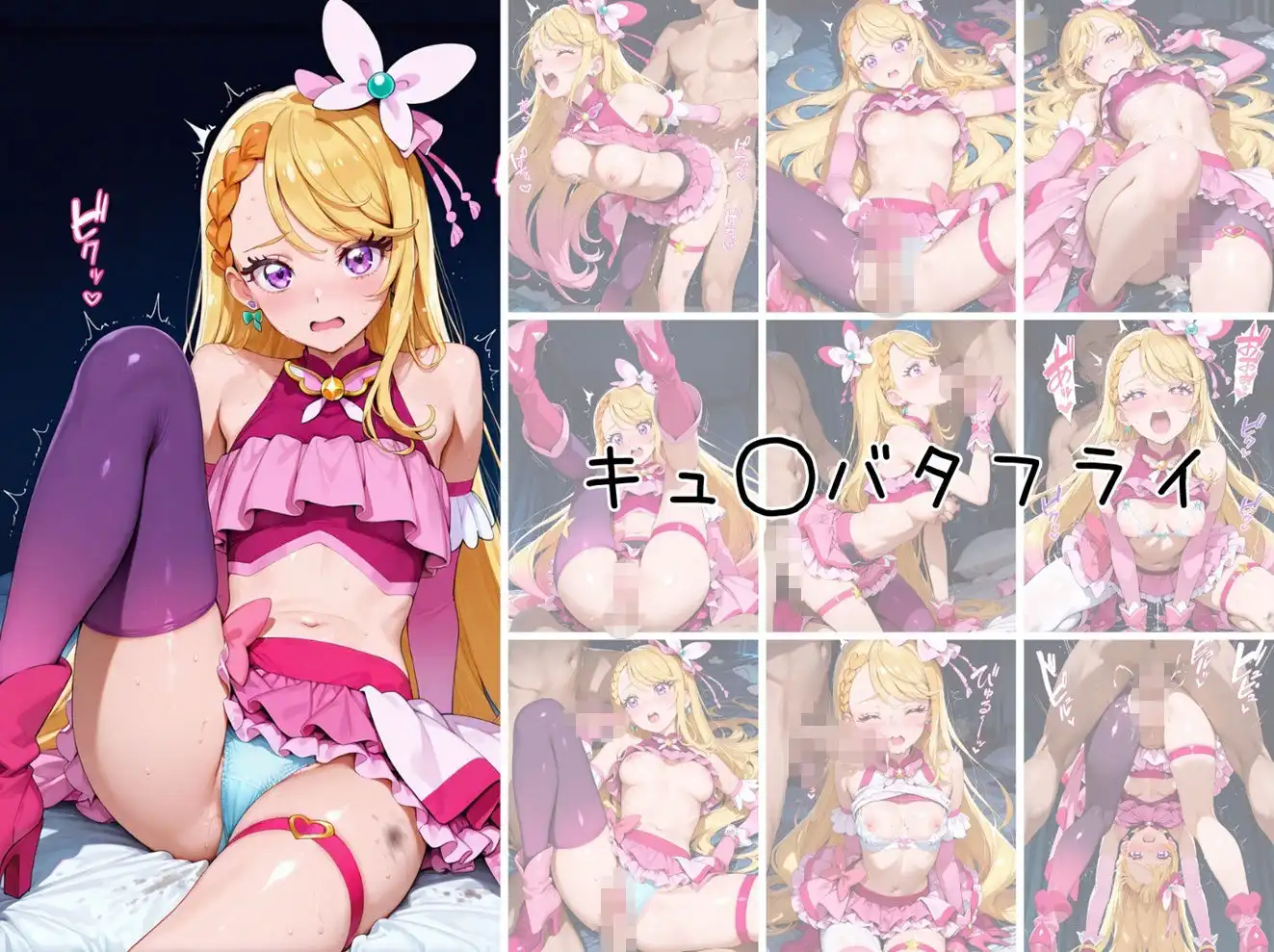 プ〇キュア拘束 敗北ファイル ひ〇がるスカイプ〇キュア編 - サンプル5
