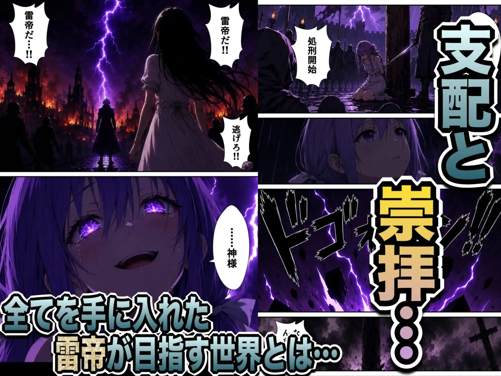 異世界召喚された最弱の雷魔法使い、体術で無双しまくり国へ復讐し、女全員を性奴●にした話2 - サンプル1