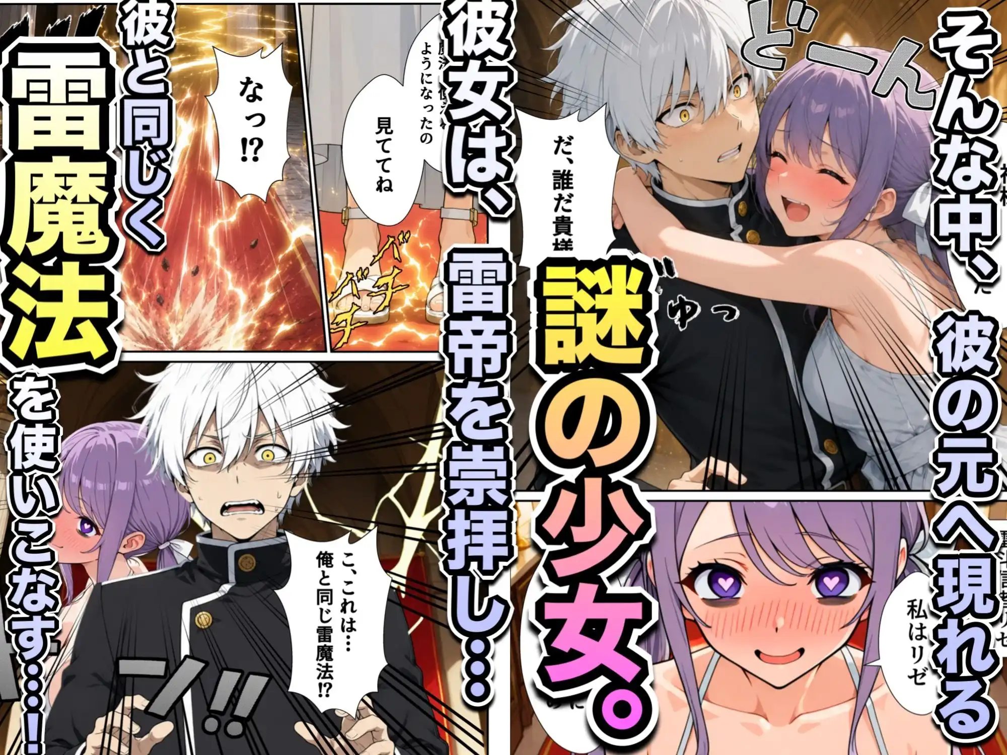 異世界召喚された最弱の雷魔法使い、体術で無双しまくり国へ復讐し、女全員を性奴●にした話2 - サンプル4