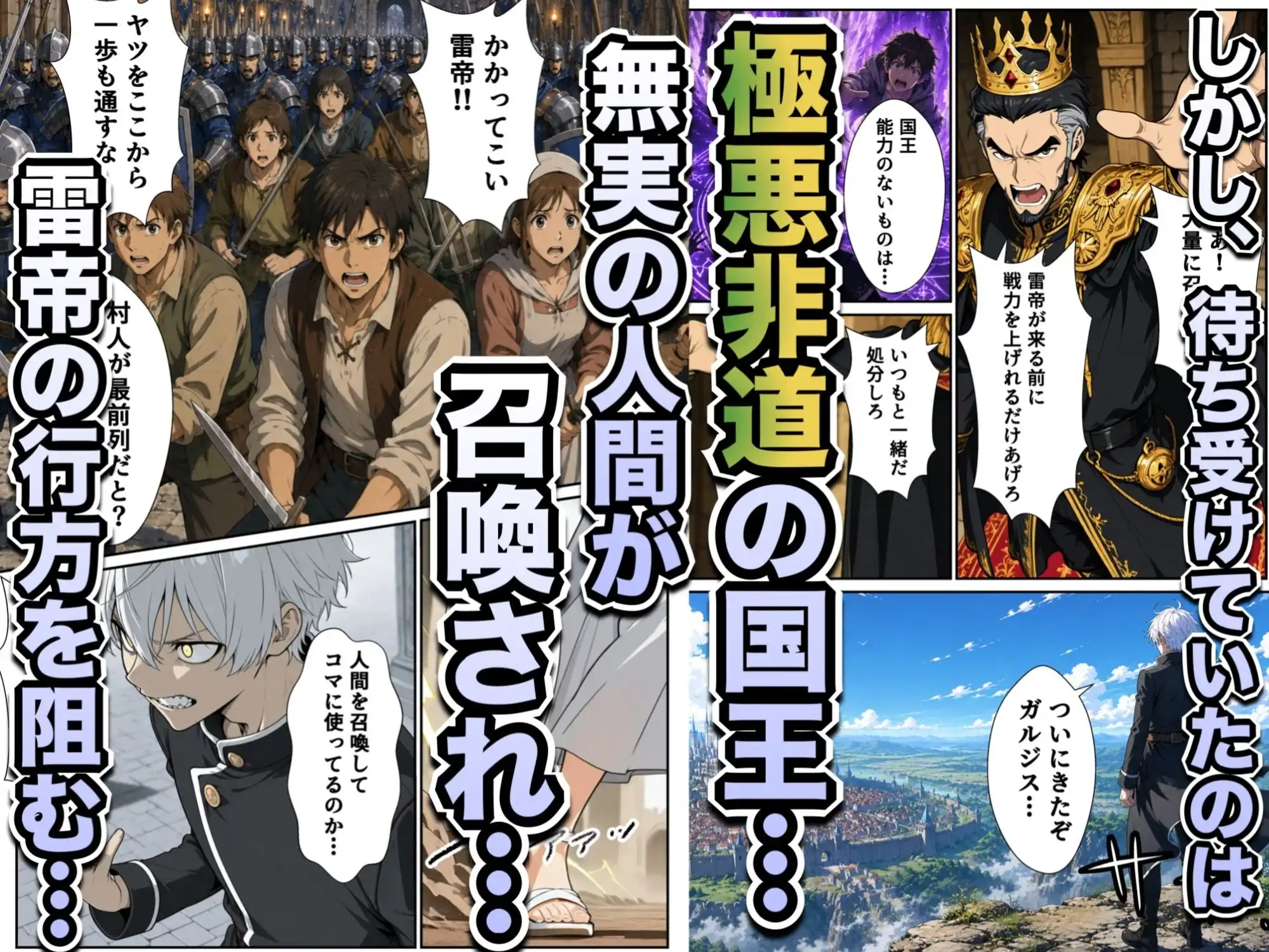異世界召喚された最弱の雷魔法使い、体術で無双しまくり国へ復讐し、女全員を性奴●にした話2 - サンプル8