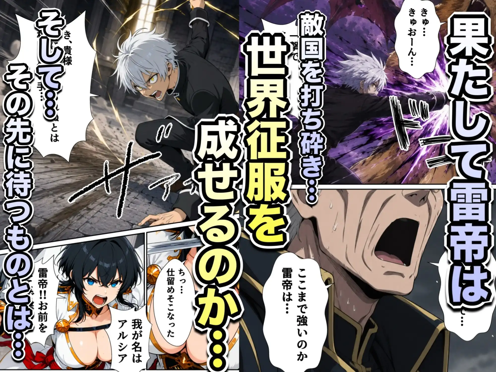 異世界召喚された最弱の雷魔法使い、体術で無双しまくり国へ復讐し、女全員を性奴●にした話2 - サンプル9