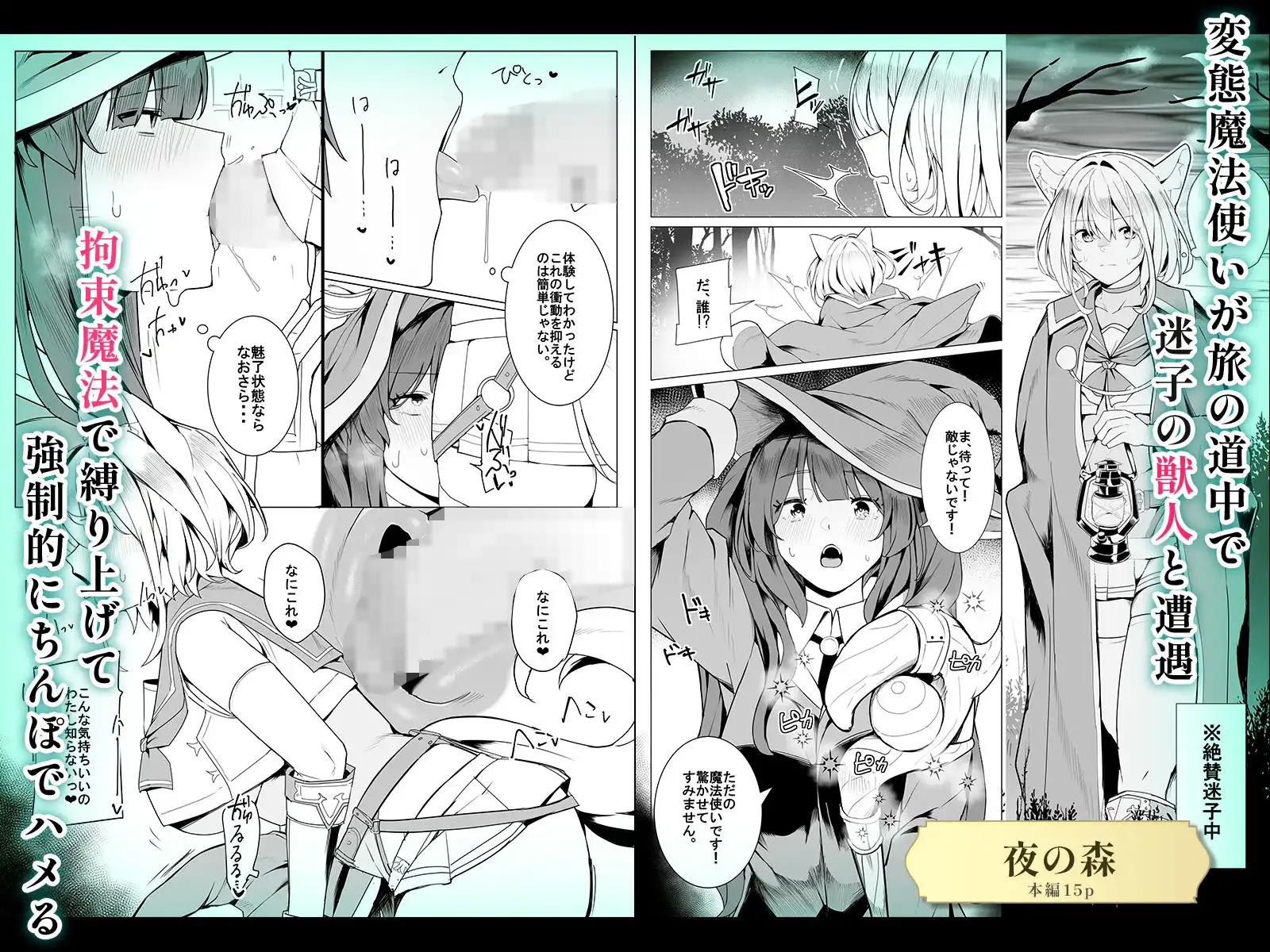 【6作品収録】ふたなり短編作品集【JK、魔法使い、獣人】 - サンプル4