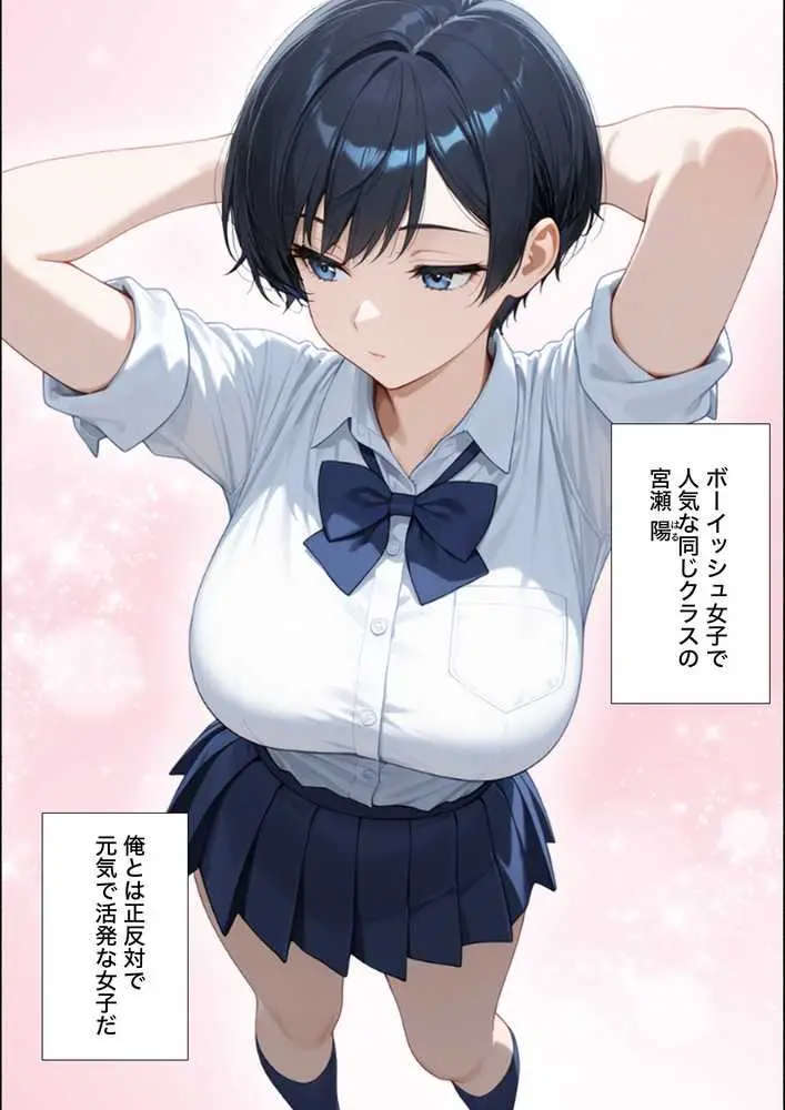 無自覚なボーイッシュ同級生が誘惑してくるから告白してイチャラブエッチした話 - ページ03