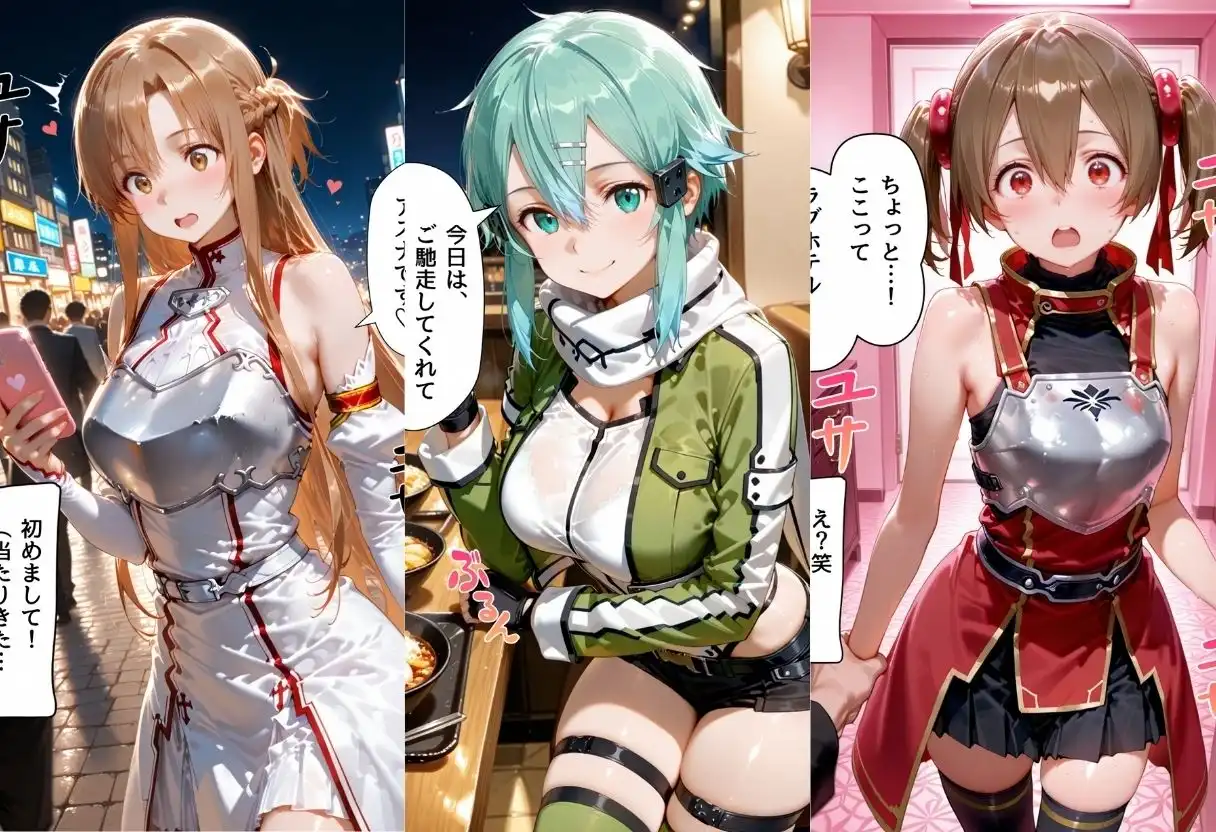 マッチングアプリで出会った美女をメス堕ちさせた話 S◯O編 - サンプル1